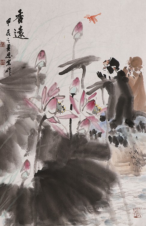 书香世家 北京荣宝斋画院画家 徐思文 国画