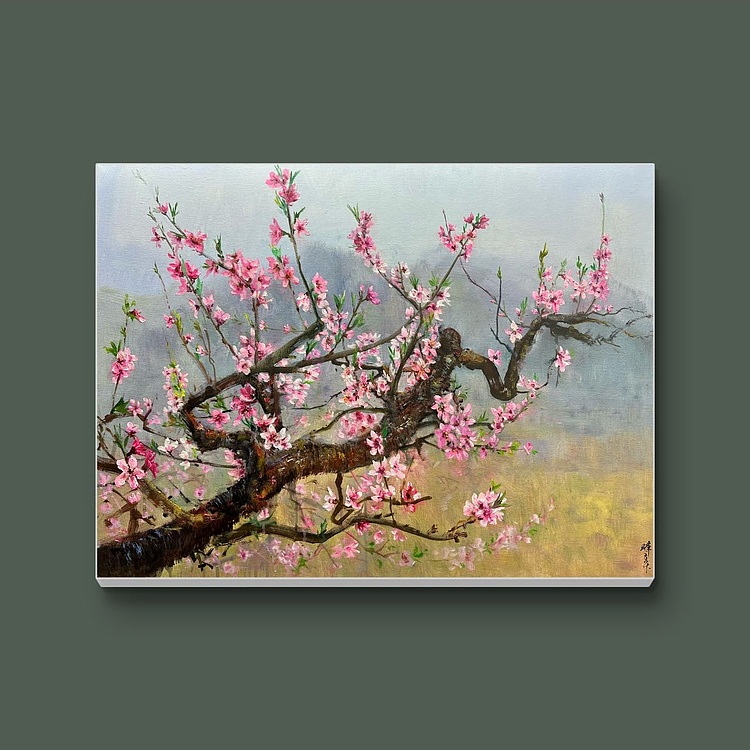 梁峰 桃花朵朵迎春风