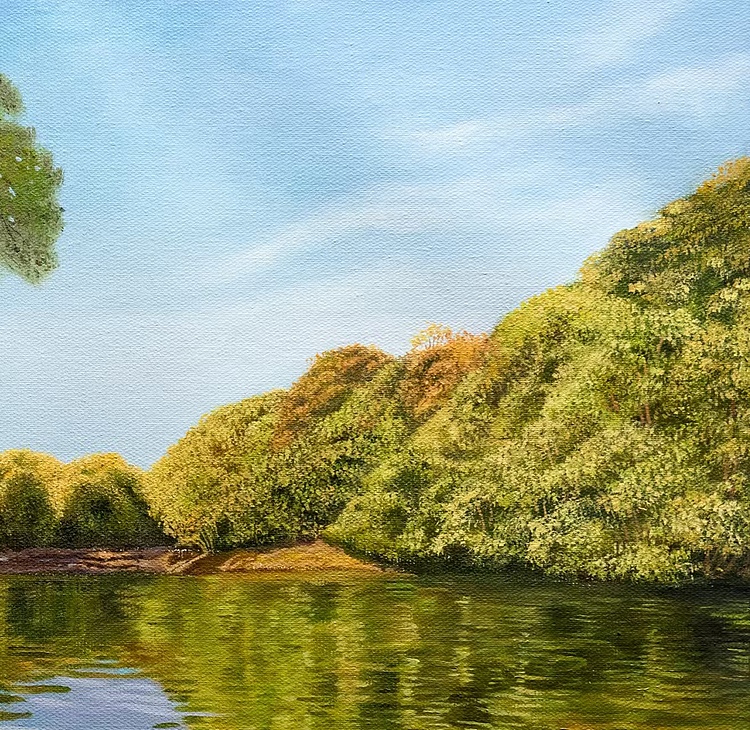 吴军国 阳光下的风景
