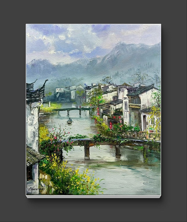 梁峰 春意江南