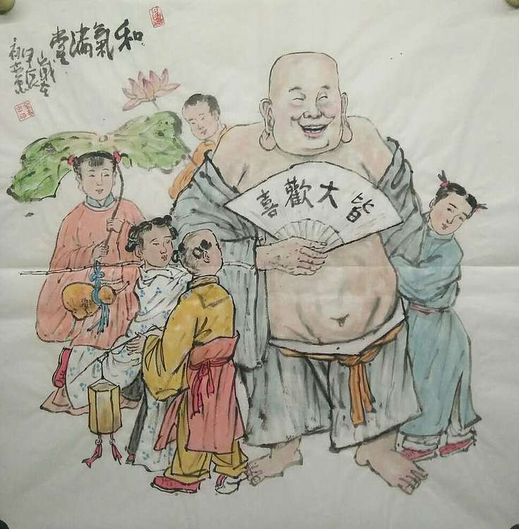 佘世忠 和气满堂