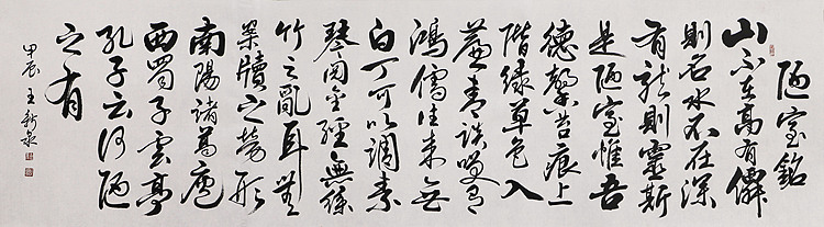 中国书法家协会会员 王新泉