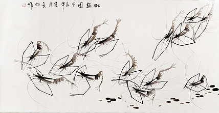 中国国画家协会理事 著名艺术家 谢长虹 精品国画作品