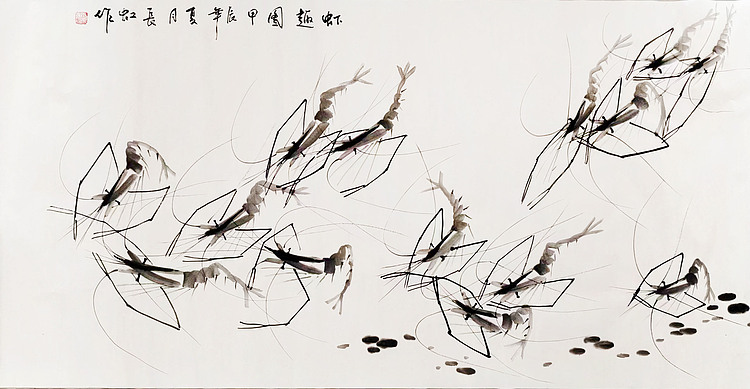 中国国画家协会理事 著名艺术家 谢长虹 精品国画作品