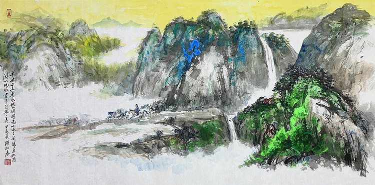 专职画家 杨松寿（附合影）
