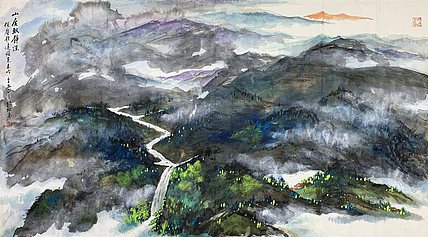 专职画家 杨松寿（附合影）