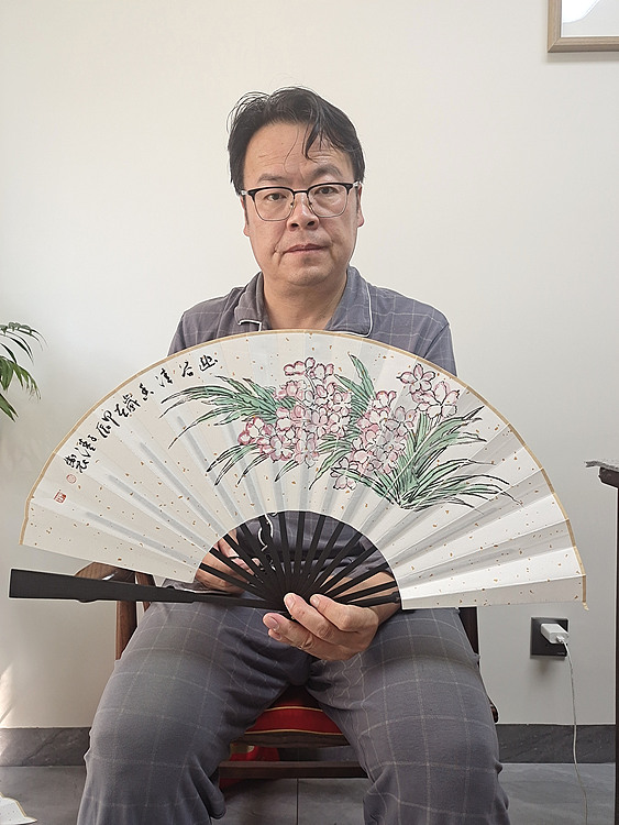 （带合影）中美协会员 青海美协理事 徐子清