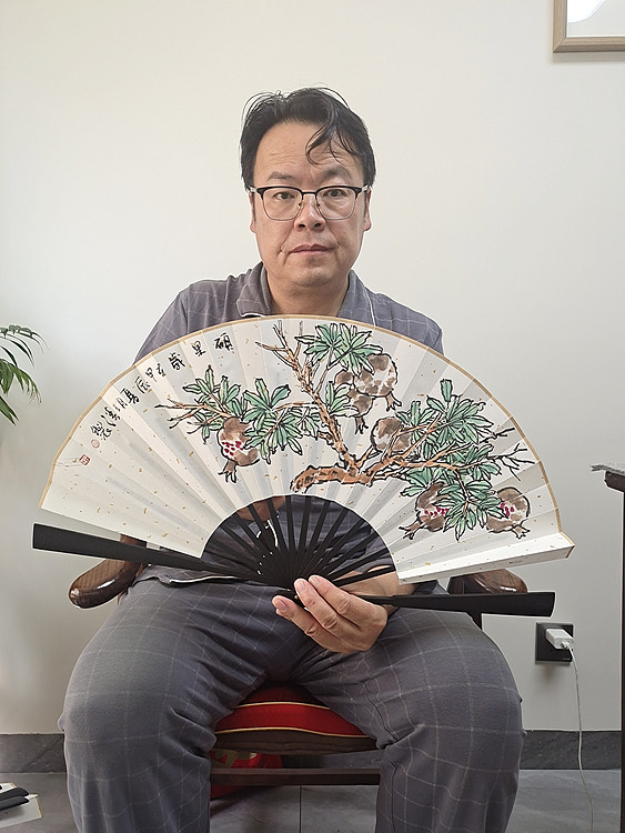 （带合影）中美协会员 青海美协理事 徐子清
