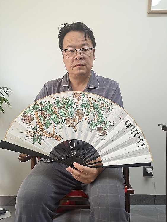 （带合影）中美协会员 青海美协理事 徐子清