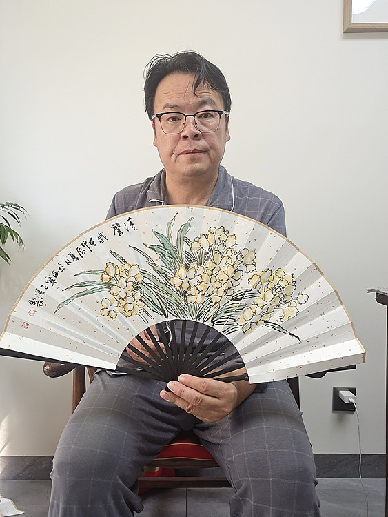 （带合影）中美协会员 青海美协理事 徐子清