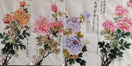 洪君 花开富贵