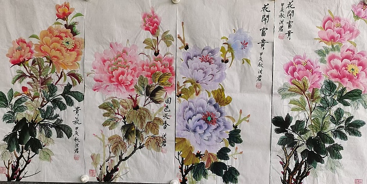 洪君 花开富贵