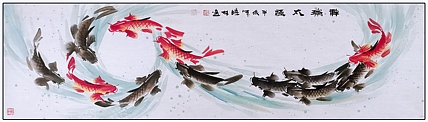 高晓林 （4819）国家一级美术师，江苏省美协会员《祥瑞太极》