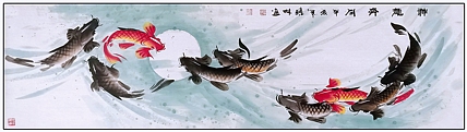 高晓林 （4820）国家一级美术师，江苏省美协会员《神龙奔月》