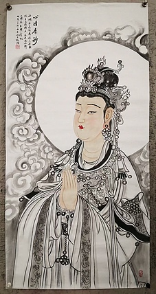 粟承志 帝释天菩萨