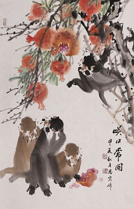 书香世家 北京荣宝斋画院画家 徐思文 国画