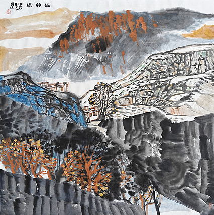 中国美协会员 刘大力 精品山水作品