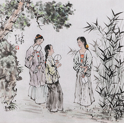 中国书画报特聘画家 湖南省美协会员 佘世忠 精品国画