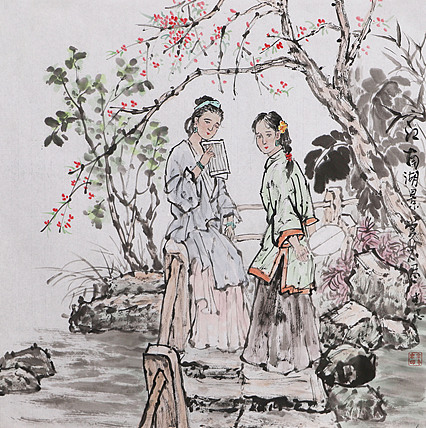中国书画报特聘画家 湖南省美协会员 佘世忠 精品国画
