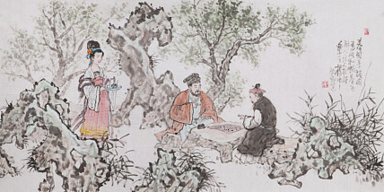 中国书画报特聘画家 湖南省美协会员 佘世忠 精品国画