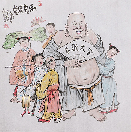 中国书画报特聘画家 湖南省美协会员 佘世忠 精品国画
