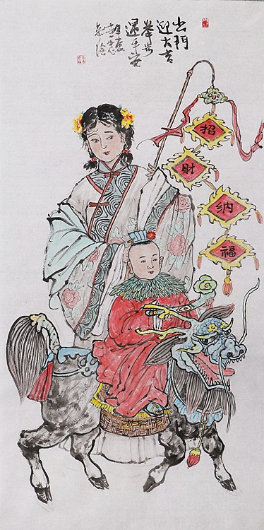中国书画报特聘画家 湖南省美协会员 佘世忠 精品国画