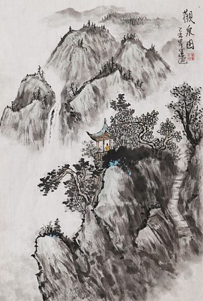 中国书画报特聘画家 湖南省美协会员 佘世忠 精品国画