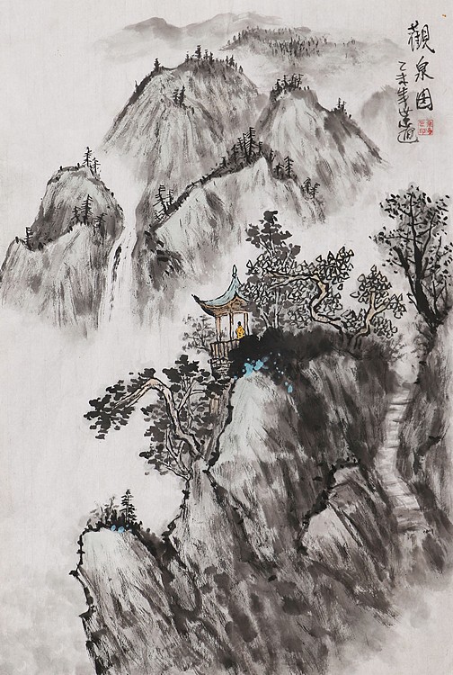 中国书画报特聘画家 湖南省美协会员 佘世忠 精品国画