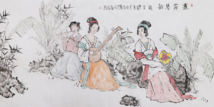 中国书画报特聘画家 湖南省美协会员 佘世忠 精品国画