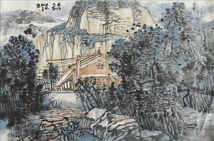 中国美协会员 刘大力 精品山水作品