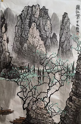 骆裕 漓江春