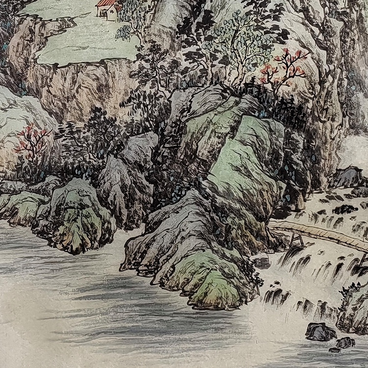 周植筠 山色留醉