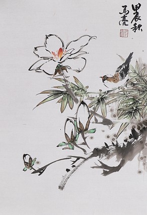 北京美协会员 马亮 老师精品国画（带合影）