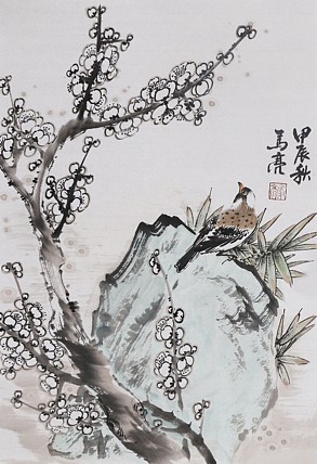 北京美协会员 马亮 老师精品国画（带合影）