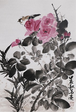 北京美协会员 马亮 老师精品国画（带合影）
