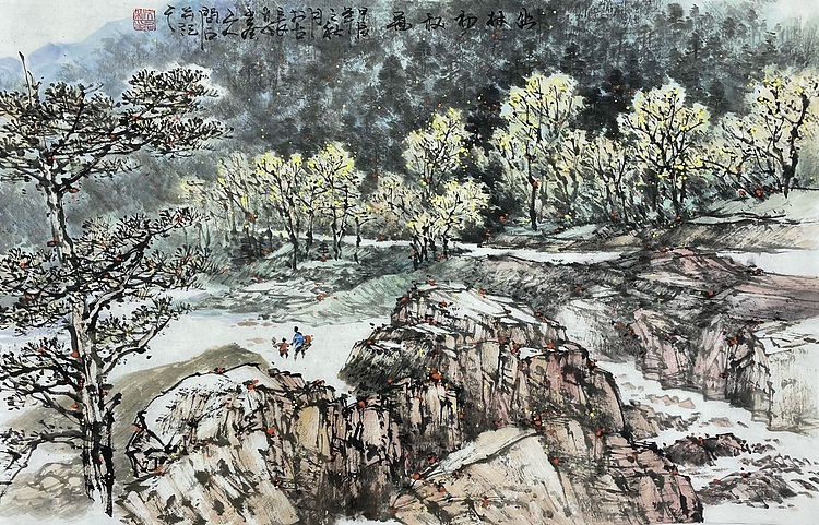 石文军，著名画家，西安美院硕士