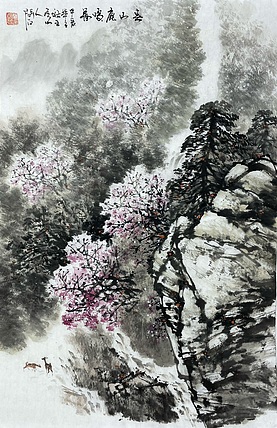 石文军，著名画家，西安美院硕士。