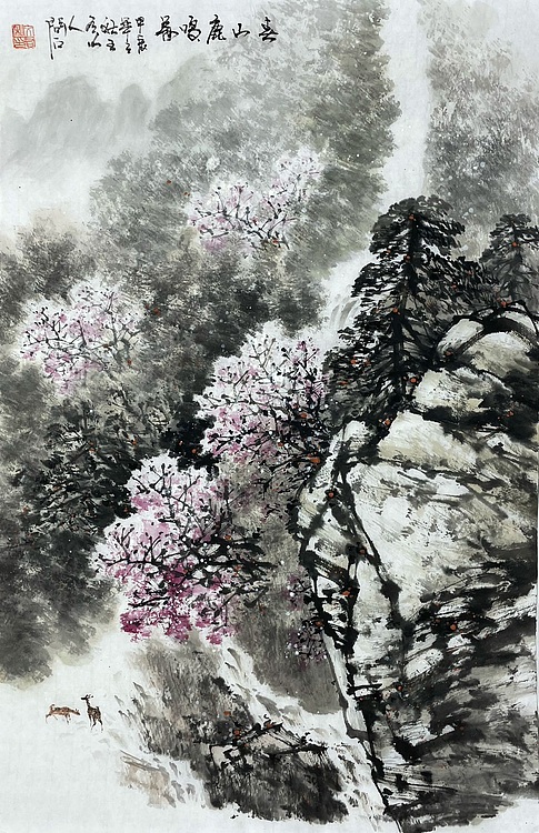 石文军，著名画家，西安美院硕士。