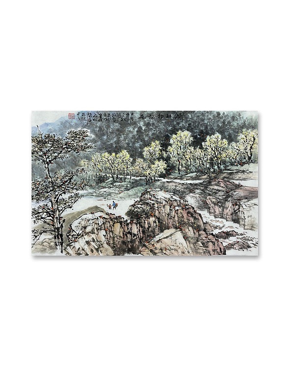 石文军，著名画家，西安美院硕士