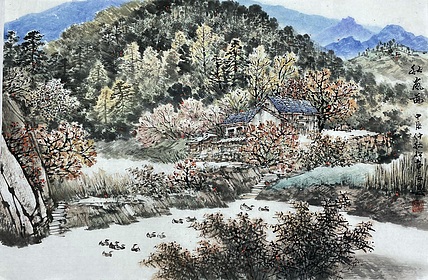 石文军，著名画家，西安美院硕士。