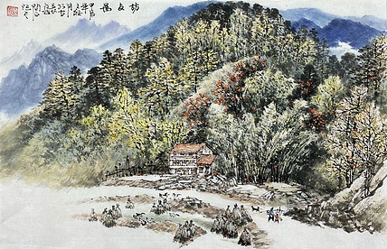 石文军，著名画家，西安美院硕士。