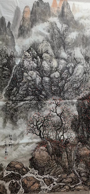 骆裕 秋满山野
