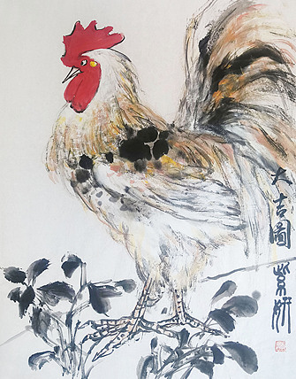 中央美术学院 中国女画家协会会员 李紫妍 国画作品