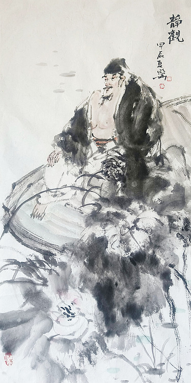 中央美术学院 中国女画家协会会员 李紫妍 国画作品