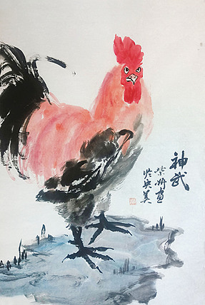 中央美术学院 中国女画家协会会员 李紫妍 国画作品