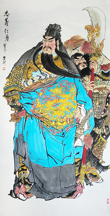 中央美术学院 中国女画家协会会员 李紫妍 国画作品