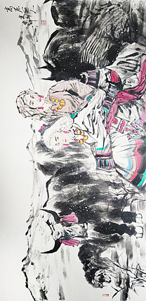 中央美术学院 中国女画家协会会员 李紫妍 国画作品