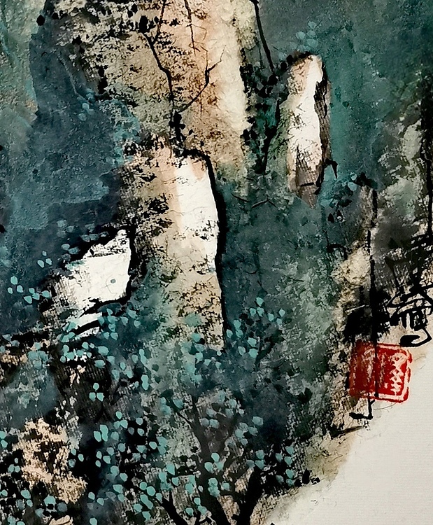 中国美术家协会会员 黄泽民 山水