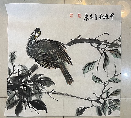 国家一级美术师 亚墨 暇意图