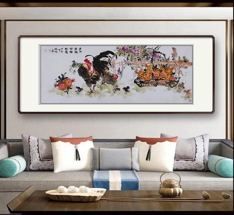 高晓林 （4897）国家一阶美术师，江苏省美协会员《多子多福》